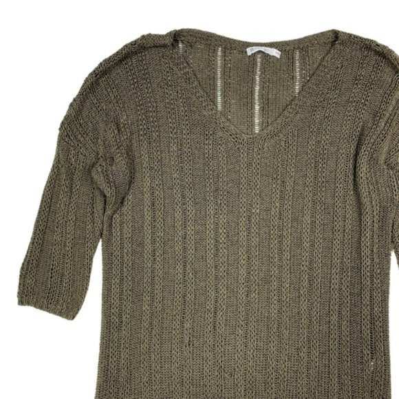 (Up To 50% Off SALE)  Revolution Heavy Knit Half Sleeves Sweater - Picture 2 of 3